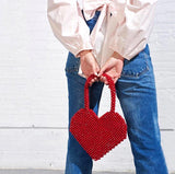 Handtasche in Herzform - Für dich und alle