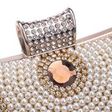 rhinestones diamond beaded clutch - For you and all