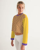 Plaid cropped sweatshirt - For you and all