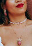 Himalayan Strawberry Pendant Necklace-1