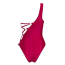 Lace up one shoulder one piece - For you and all