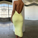 backless spaghetti strap dress - For you and all