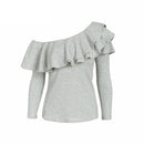 One shoulder ruffle top - For you and all