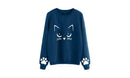 cat face sweater - For you and all