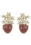 Wild Strawberry Earrings