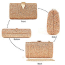 metal leaf lock clutch - For you and all