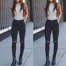 high waist skinny ripped jeans - For you and all