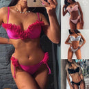 padded push up  ruffle bikini - For you and all