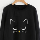 cat face sweater - For you and all