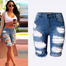 high waist ripped jean shorts - For you and all