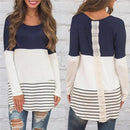 Striped back lace top - For you and all