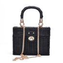 straw hand woven handbag - For you and all