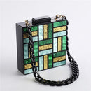 casual  acrylic clutch - For you and all