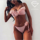 padded push up  ruffle bikini - For you and all