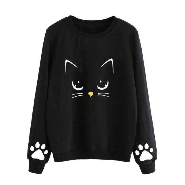 cat face sweater - For you and all