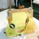 clip chain   ice cream color clutch - For you and all
