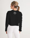 Black cropped sweatshirt - For you and all