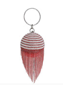 Diamond pearl beaded clutch - For you and all