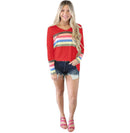 V-neck rainbow top - For you and all