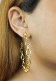 Chain Hoop Earrings