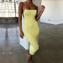 backless spaghetti strap dress - For you and all