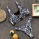 snake print bikini - For you and all