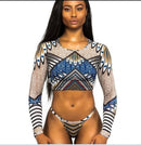 African print tribal bikini - For you and all