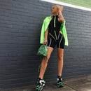 sporty striped romper shorts - For you and all