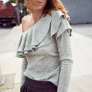 One shoulder ruffle top - For you and all