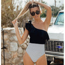 one shoulder one piece - For you and all
