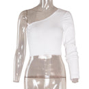 Off shoulder knitted crop top - For you and all