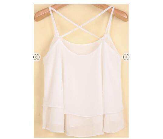 Casual ruffled tank top - For you and all