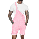 Jean Overall Shorts