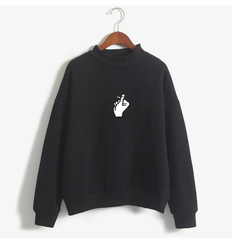 Love finger gesture sweater - For you and all