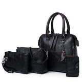4 in1 designer leather handbag - For you and all