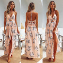 long slit spaghetti strap dress - For you and all