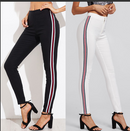 striped stretchy jeans - For you and all