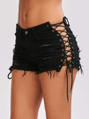high waist ripped jeans short - For you and all