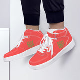 BS FLY9 Red Unisex High Tops