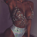 Metal chain beach tank top - For you and all
