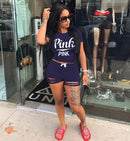 pink 2 piece short Set - For you and all
