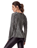 velvet pattern top - For you and all