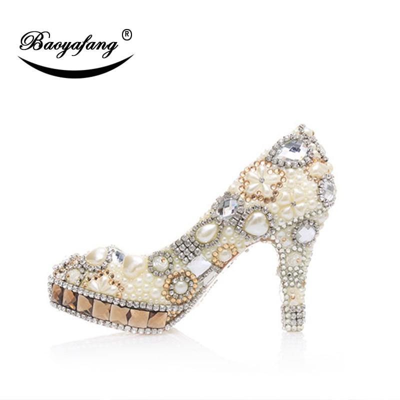ivory pearl high heels - For you and all