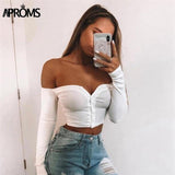 Off Shoulder Cropped Top - For you and all