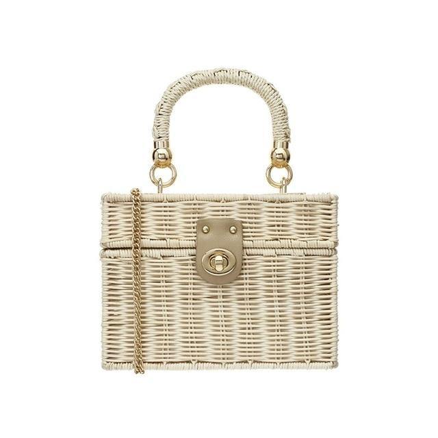 straw hand woven handbag - For you and all