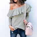 One shoulder ruffle top - For you and all