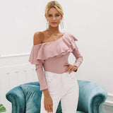 One shoulder ruffle top - For you and all