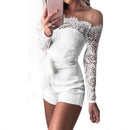 lace sheer romper shorts - For you and all