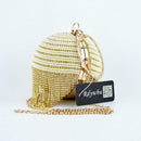 Diamond pearl beaded clutch - For you and all