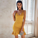 ruffle spaghetti strap mini dress - For you and all